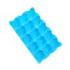 Plastic egg holder, 15 cavities, 4 pieces