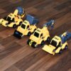 Detailed vehicle toy for kids, promotes hands-on learning.